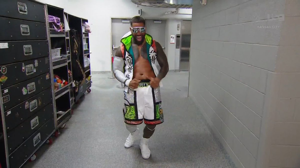 The tension is RISING between Jey Uso and Je’Von Evans ahead of tonight's King of the Ring Tournament Semifinals Match! 😅
