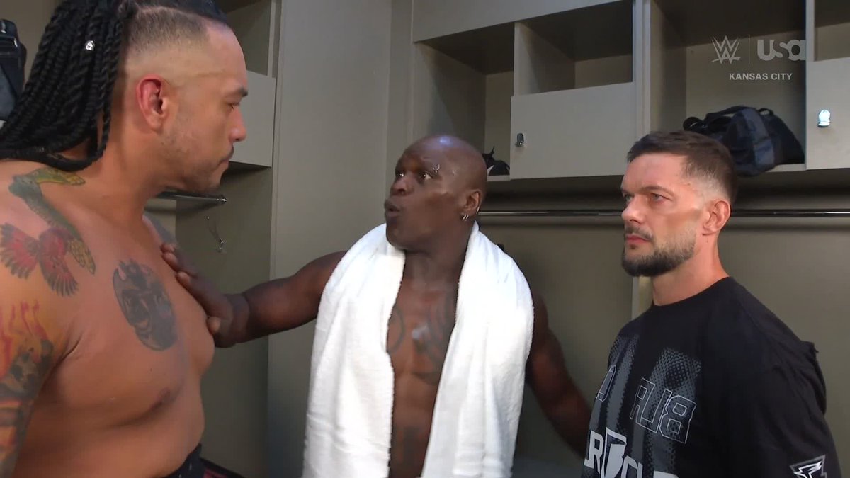 Don't worry R-Truth, Damian Priest was definitely NOT talking about you 😈 Finn Bálor