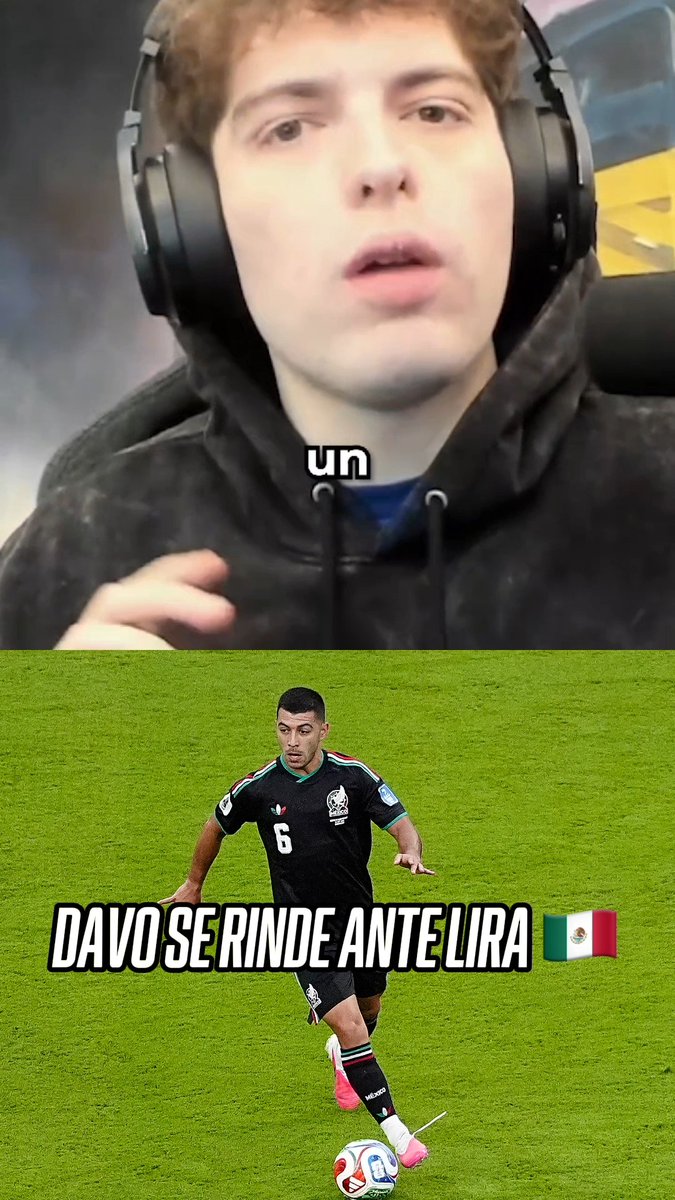 ¡EL PUERRO SABE MUCHO DE FUTBOL! 😎🔥 🇲🇽 Davoo Xeneize se rinde ante Erik Lira, tras su gran mundial con México. 📹 Davooxeneize