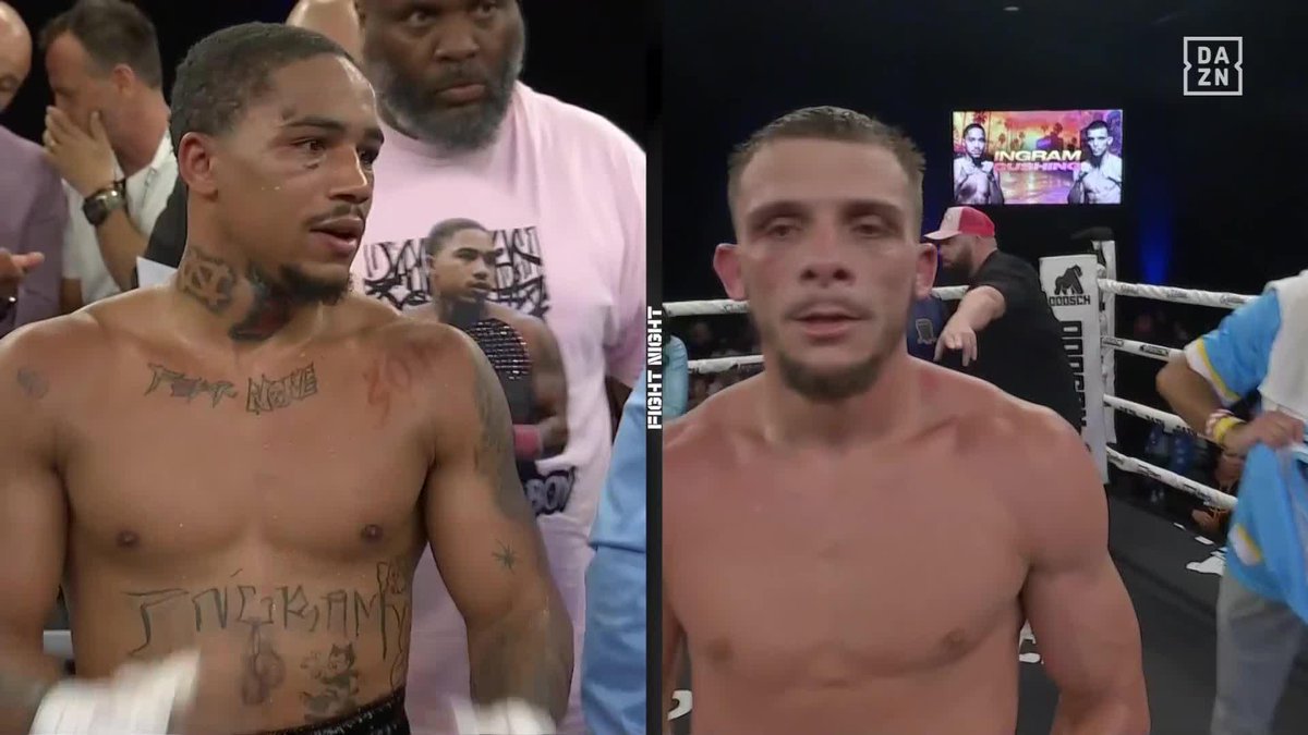 Devin Cushing gets the unanimous decision win over J'Hon Ingram 🙌 #PugilistRevolution | Live NOW on DAZN ▪️
