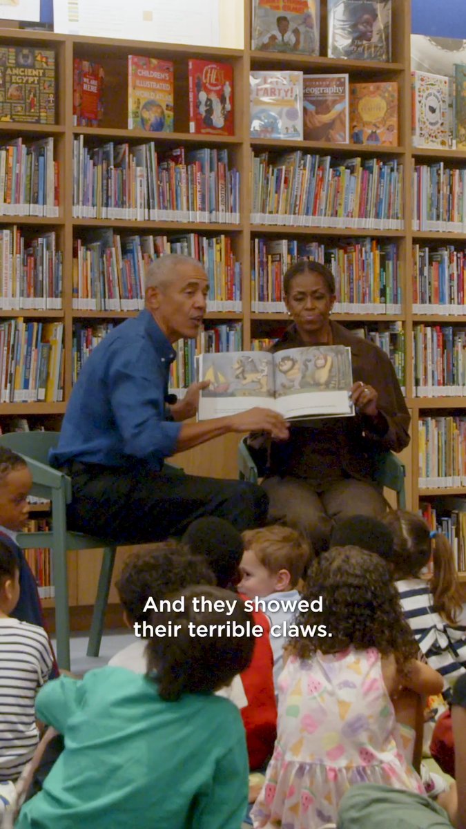 Michelle and I loved reading to this bright group of kids today! We hope this new Chicago Public Library branch at the Obama Presidential Center will be a place where folks come to read, check out books, and connect with one another for years to come.