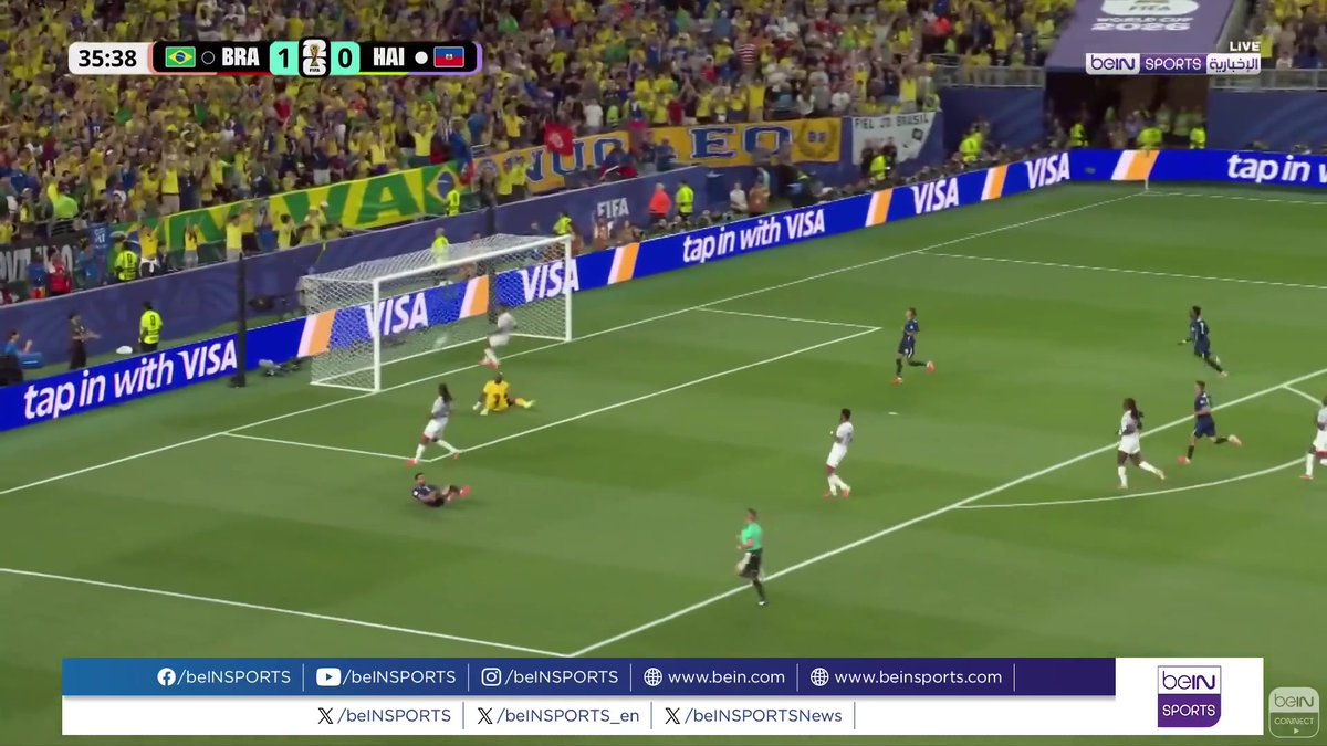 🟣🎥 #تقرير_خاص | حقق المنتخب البرازيلي فوزه الأول في كأس العالم 2026 FIFA بتغلبه على هايتي 3 - 0 🎙️ تقرير | سندرا سامي Sandra Sami