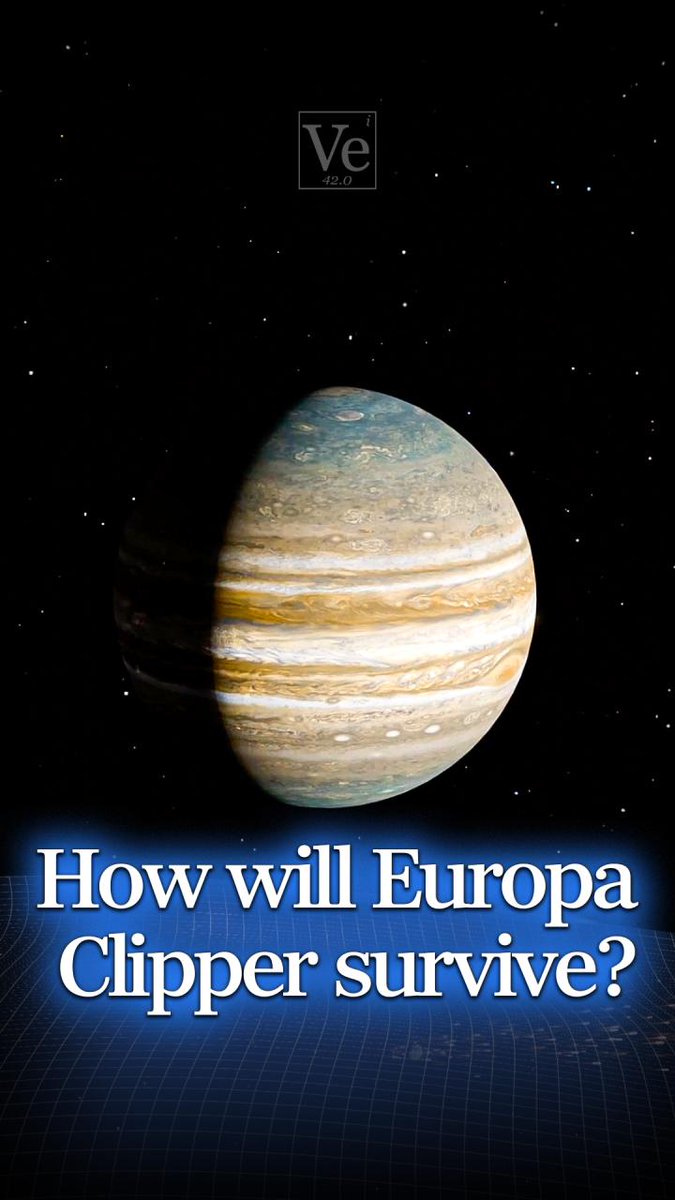 How will Europa Clipper survive Jupiter's orbit? #veritasium #science #physics #jupiter