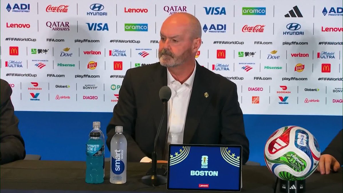 "I'm proud of the players" Manager Steve Clarke reacts to Scotland's loss against Morocco in the World Cup 🏴󠁧󠁢󠁳󠁣󠁴󠁿