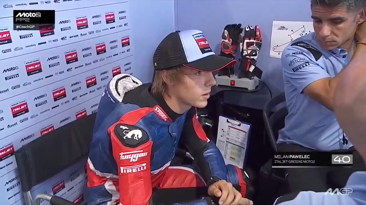 Welcome back to #Moto2, Milan Pawelec 👋🇵🇱 He's replacing @alonsolopez_21 who has been declared unfit too 💪 #CzechGP 🇨🇿
