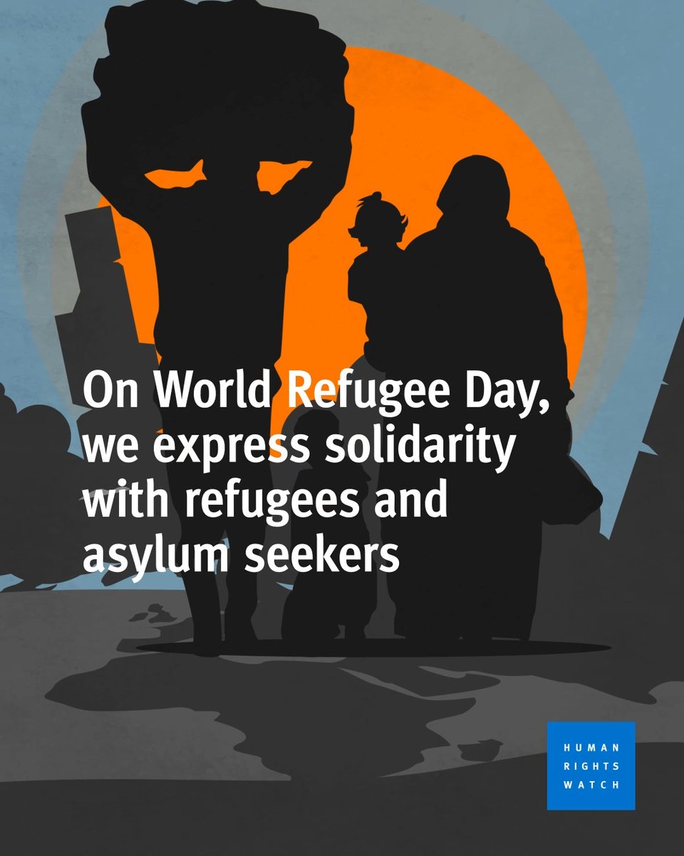 On #WorldRefugeeDay, we remember why people are forced to flee. From Sudan to Lebanon to Myanmar, war crimes, persecution, and violence are driving mass displacement. At the same time, governments across the world are restricting access to asylum, expanding detention, and shutting people out. The right to seek asylum is under threat globally. States have a responsibility to uphold it under international law.