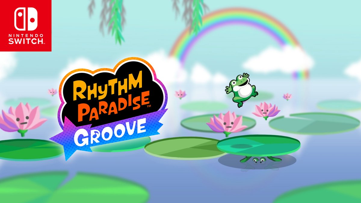 The frogs are coming. #RhythmParadiseGroove