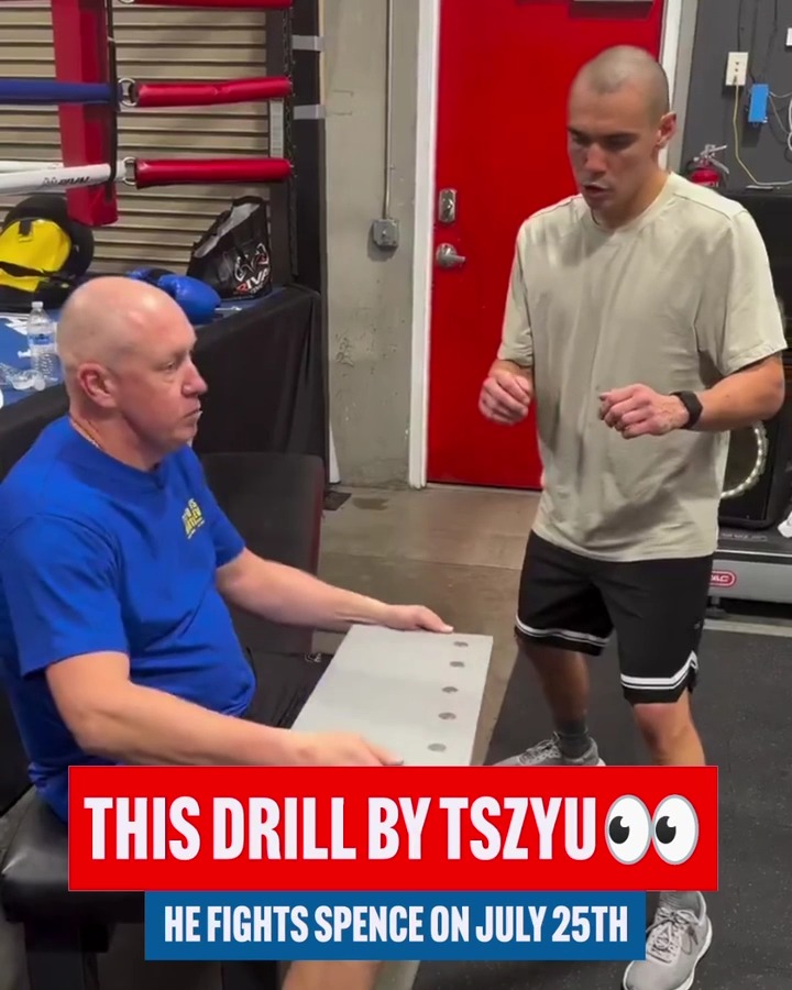 Tim Tszyu has lightning-fast hand speed and eye coordination โก๏ธ Next month, he is set to take on Errol Spence in Sydney ๐ฅ