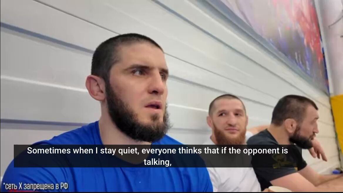 Islam Makhachev on his opponents trash talk🗣️, why he feels Ilia Topuria is never moving to 170, is not serious about fighting him at Welterweight 😭🤫👇 and future plans. 🗣️“I got a call in the morning, they offered me a fight - I agreed.” 🗣️“Without asking anything - they offered me a fight with a bonus in the purse.” 🤷🏻‍♂️ 🗣️“The next morning they called back and said Topuria wanted something like 20 Million.” 🤷🏻‍♂️ 🗣️“They turned him down the fight fell through.”🥀 🗣️“But for the same money under the contract they agreed to fight Gaethje.”😬 🗣️“And that’s how it turned out.” 🥀 🗣️“I don’t think he will ever move up to 170.” 🤫 🗣️“He’s just talking hyping up the crowd.” 🗣️“He starts speaking on my behalf - saying I pulled out.” 🗣️“Everyone knows the truth.” 🗣️“His manager wouldn’t have given an interview if it wasn’t true.” 🗣️“I feel like I’m still on a roll.” via Adam Zubayraev