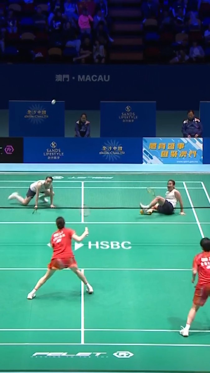What an unbreakable defence! Follow live action: HSBC Sport #BWFWorldTour #MacauOpen2026