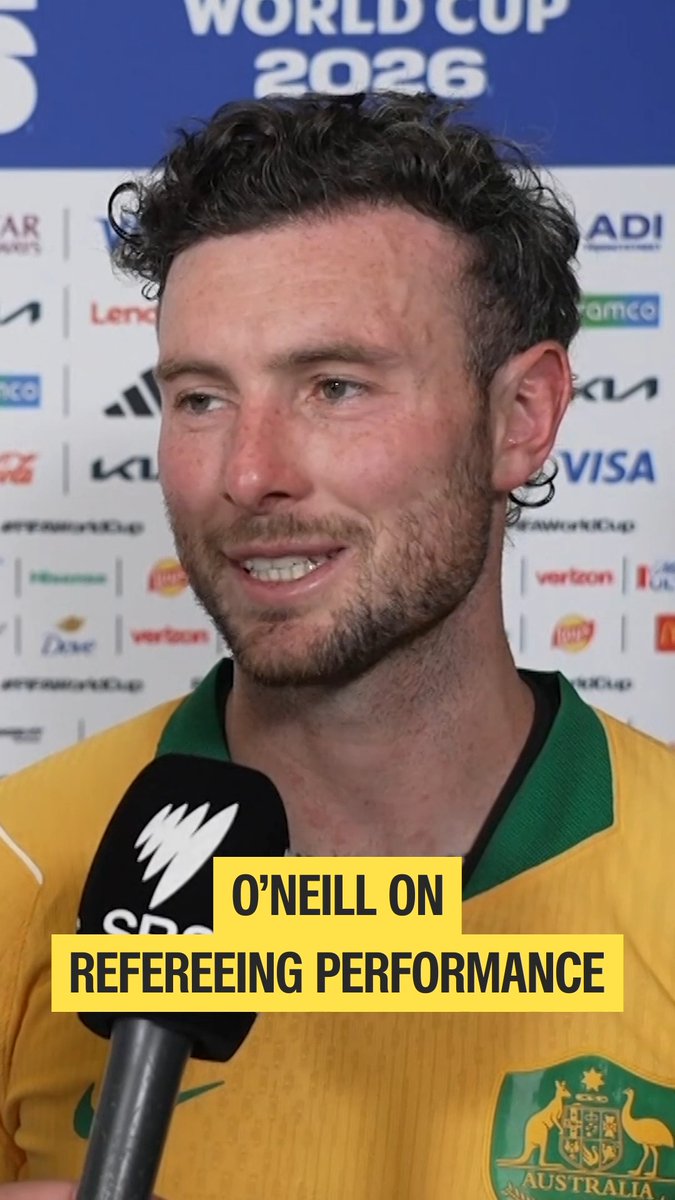 Safe to say today's referee won't be getting Christmas cards from anyone affiliated with the Socceroos... ๐ซ ๐ #FIFAWorldCup | June 12 - July 20 | Every Match on SBS ๐บ