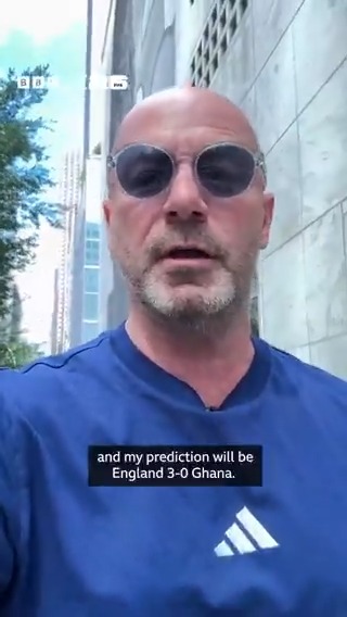 🤔🔮 Alan Shearer has given his prediction for England v Ghana 🏴🆚🇬🇭