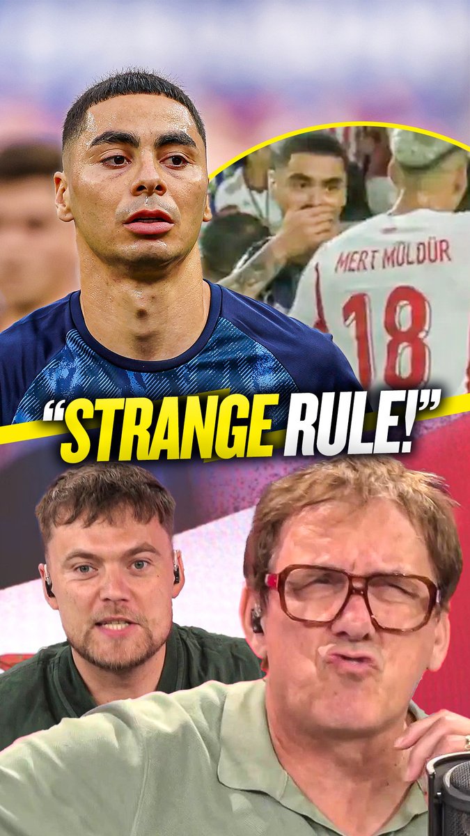 🤔 "It felt a bit strange!" 🤦♂️ "The rules are the rules... but I didn't see Almiron being aggressive!" Tony Cascarino reacts to Miguel Almiron being sent off for covering his mouth while speaking to an opposition player! 🫢🟥