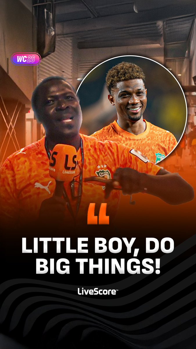 This Ivory Coast fan knew exactly who his legend was 😭🇨🇮