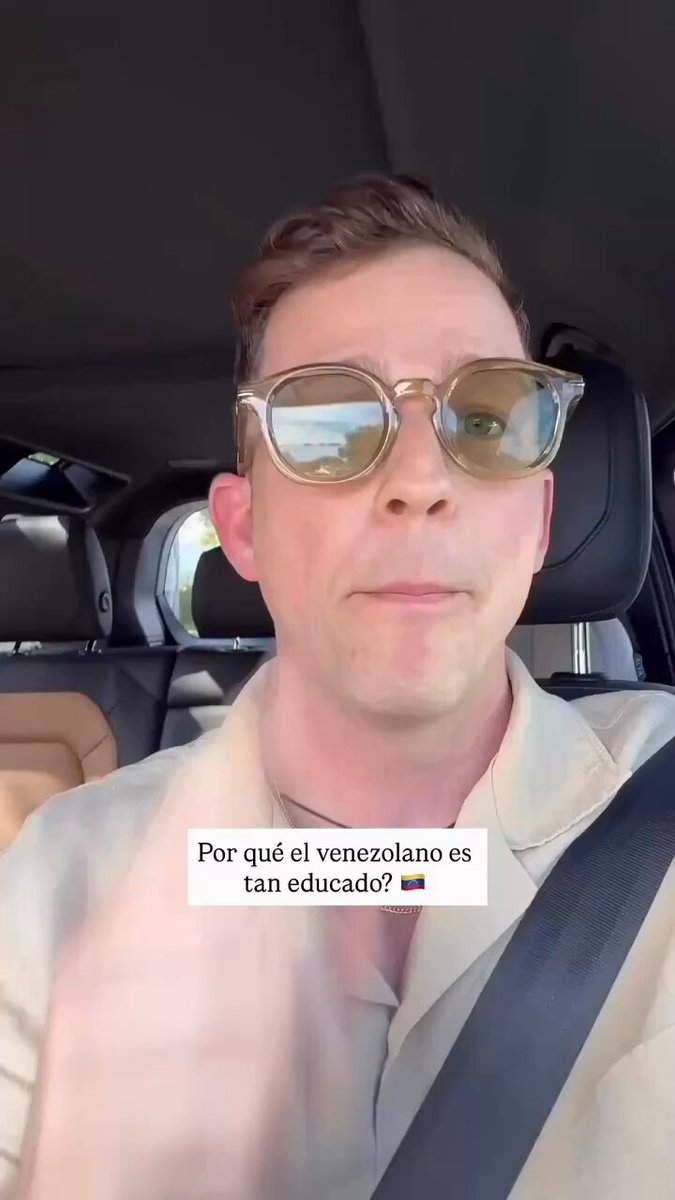 Me cae muy bien este gringo venezolano 🇺🇸🇻🇪 Jonathan Pfaehler está casado con una venezolana, y tiene la capacidad de resaltar lo mejor de nuestra gente. ☀️ Los maleducados, niches e irrespetuosos son muy pocos. Óyelo. 👇🏼 Bonito sábado, gente buena.