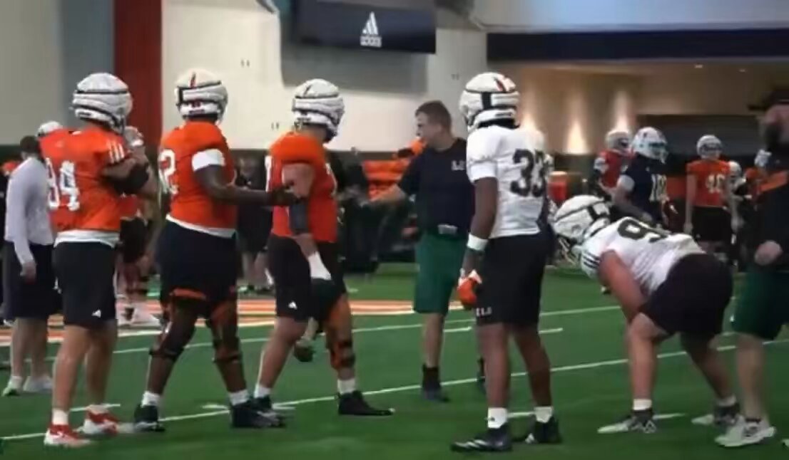 Miami O vs. D Run Game Pods Drill