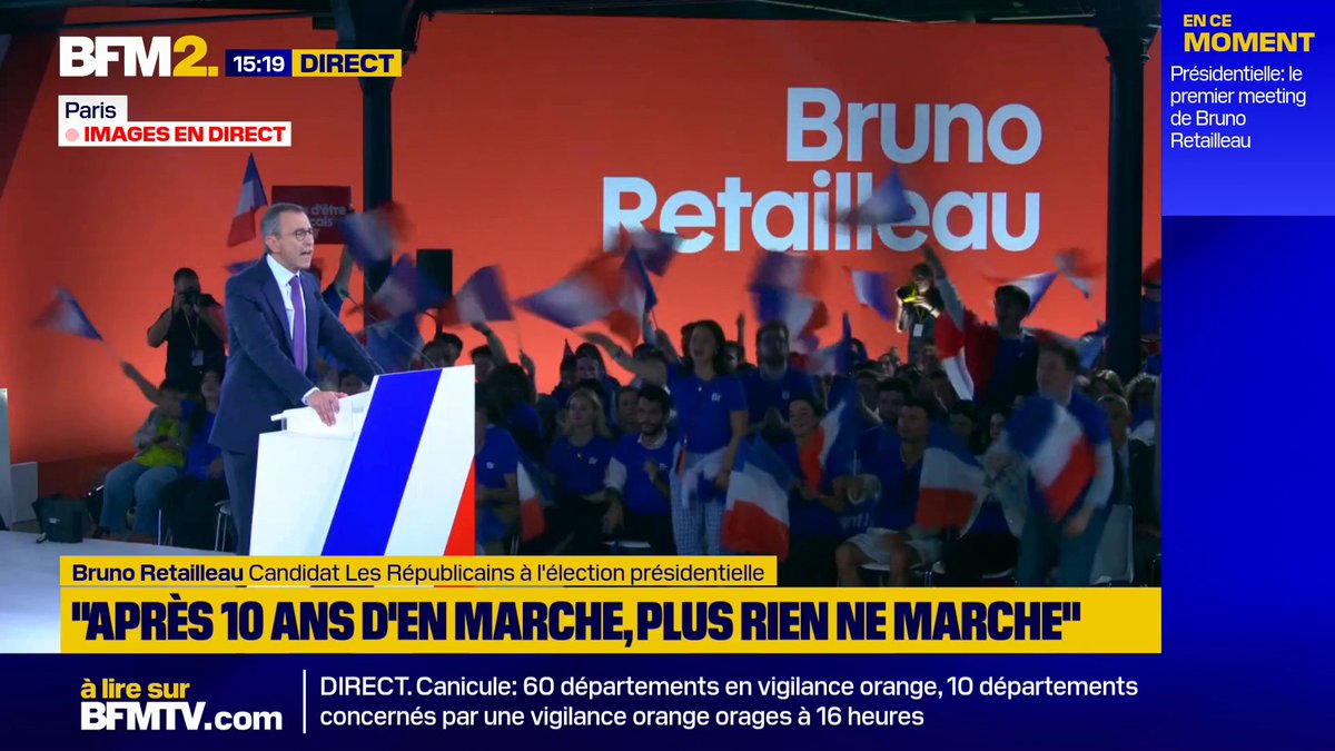 Élection présidentielle: Bruno Retailleau promet "une révision de la Constitution" pour "élargir les possibilités de recourir au référendum" #BFM2