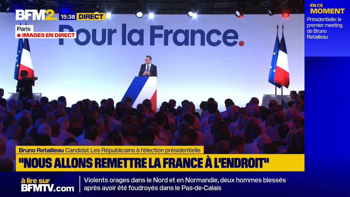 Bruno Retailleau: "Jamais le monde n'a été aussi menaçant, pour autant jamais la France n'a été dans une telle situation de fragilité" #BFM2