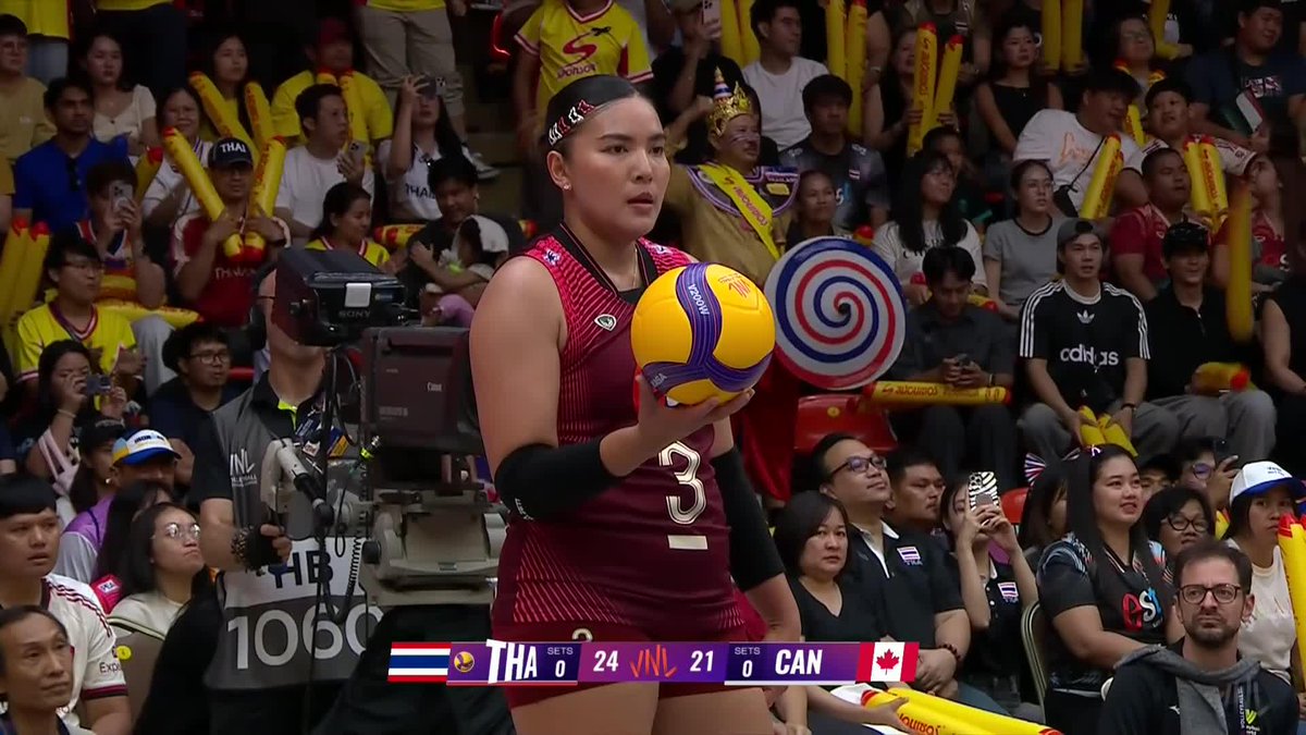 #VNL2026 Set point. ACE! Celebration. Wait... WHAT?! 😱🏐 The drama in Bangkok just keeps delivering. 😮‍💨🔥 #BePartOfTheGame #Volleyball