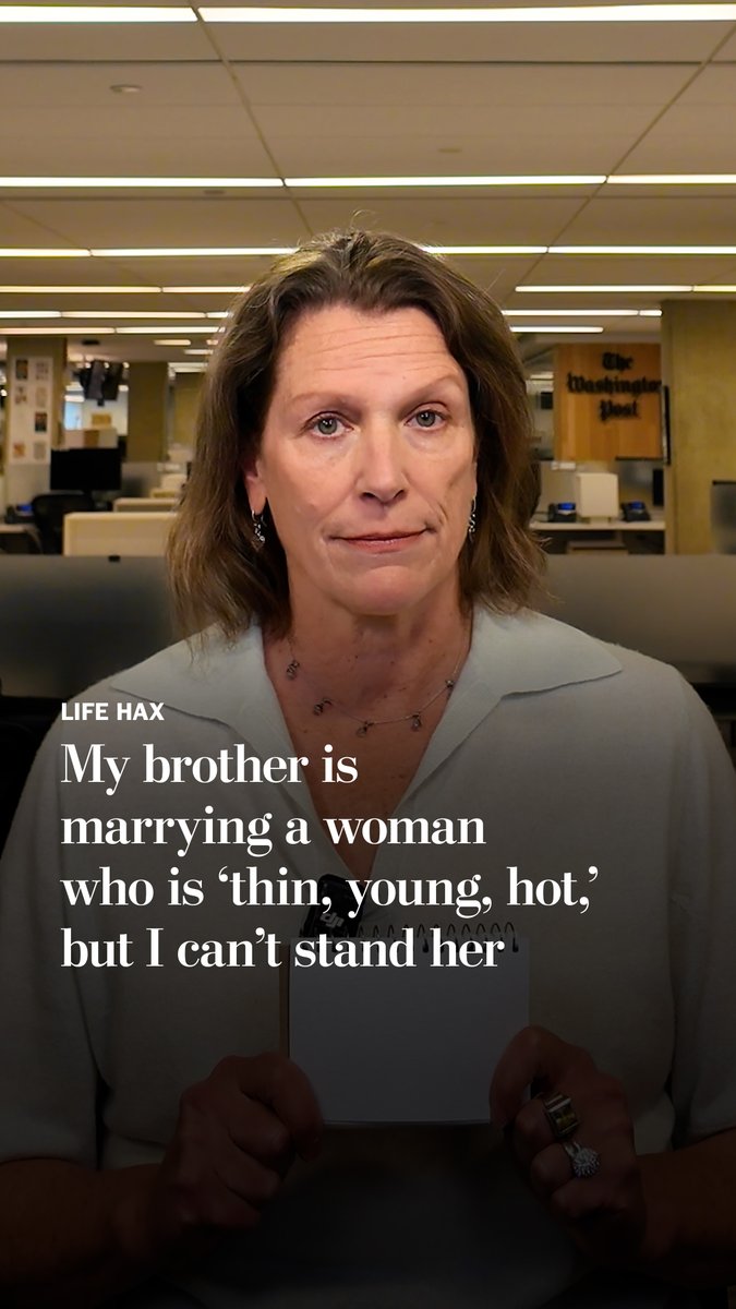 I can’t stand my brother’s “thin, young, hot” fiancée. I’m going to be her bridesmaid. How do I fake it? Advice columnist Carolyn Hax weighs in: