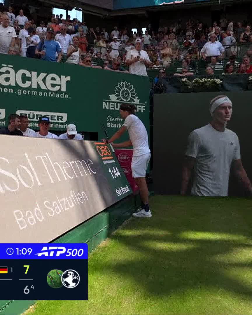 Set 1 belongs to Sascha 👀 He wins the tiebreak to move within a set of his third #TWO26 final! TERRA WORTMANN OPEN