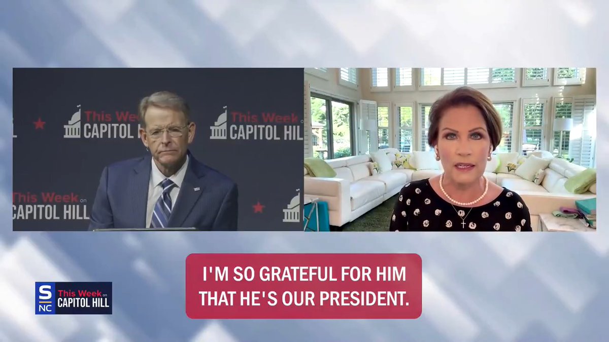 “I feel like I’ve seen two Donald Trumps in the Iran war…” --Michele Bachmann This Week on Capitol Hill | @watchsalemnews