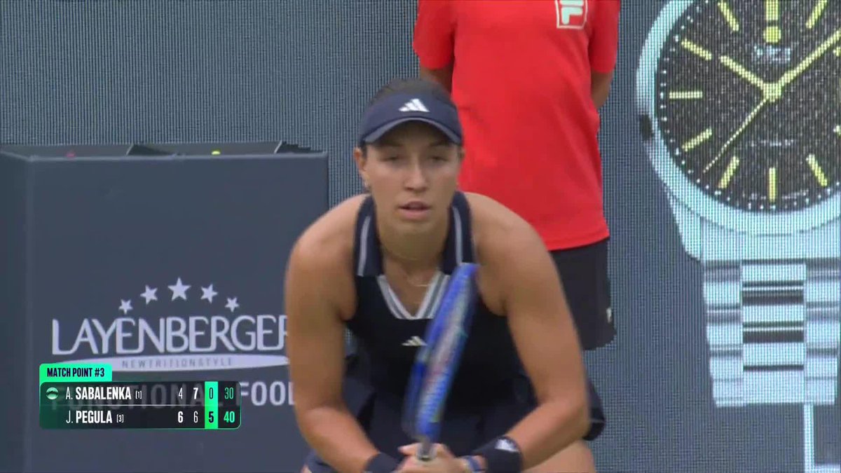 Mamba mentality strikes again! 🔥 Jessie Pegula outlasts the World No. 1 in Berlin, and will play for the title. #BTO26