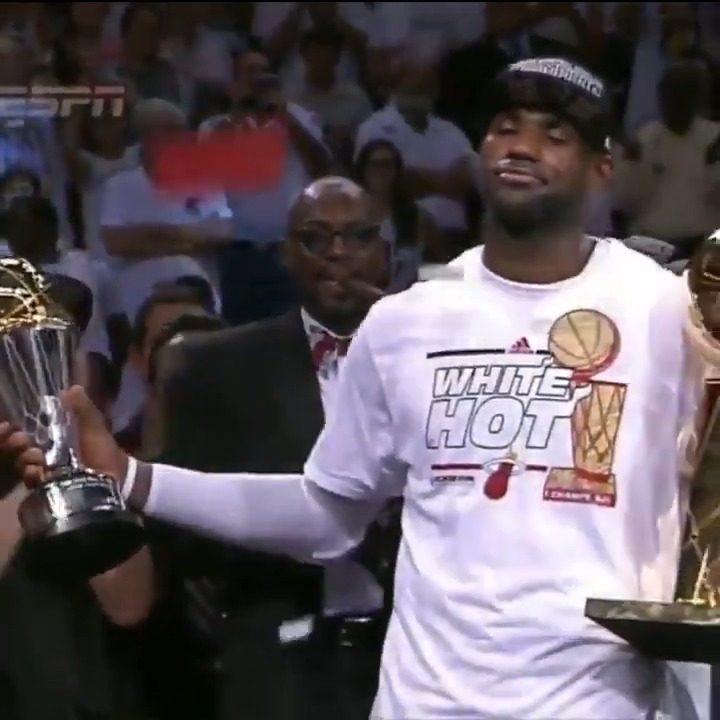"I'm LeBron James from Akron, Ohio, from the inner city. I'm not even supposed to be here...I'm blessed." 13 YEARS AGO TODAY, LeBron did this to the Spurs in GM7 of the 2013 NBA Finals: 37 PTS | 12 REB | 4 AST | 1 DAGGER