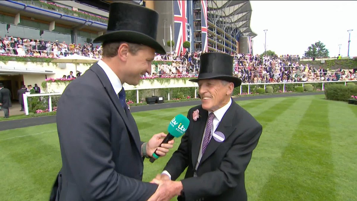 🗣"It was the greatest honour of my life" ♥️ A heartwarming interview with Brough Scott who talks about his experience of being in the Royal Procession #ITVRacing | Brough Scott | Oli Bell