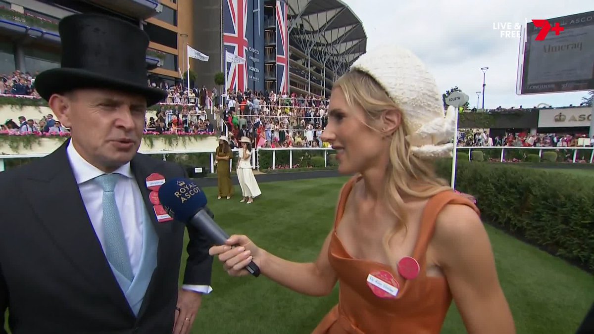 "She's done us proud" 💛🖤 So have you, Chris 👏 Chris Waller Racing