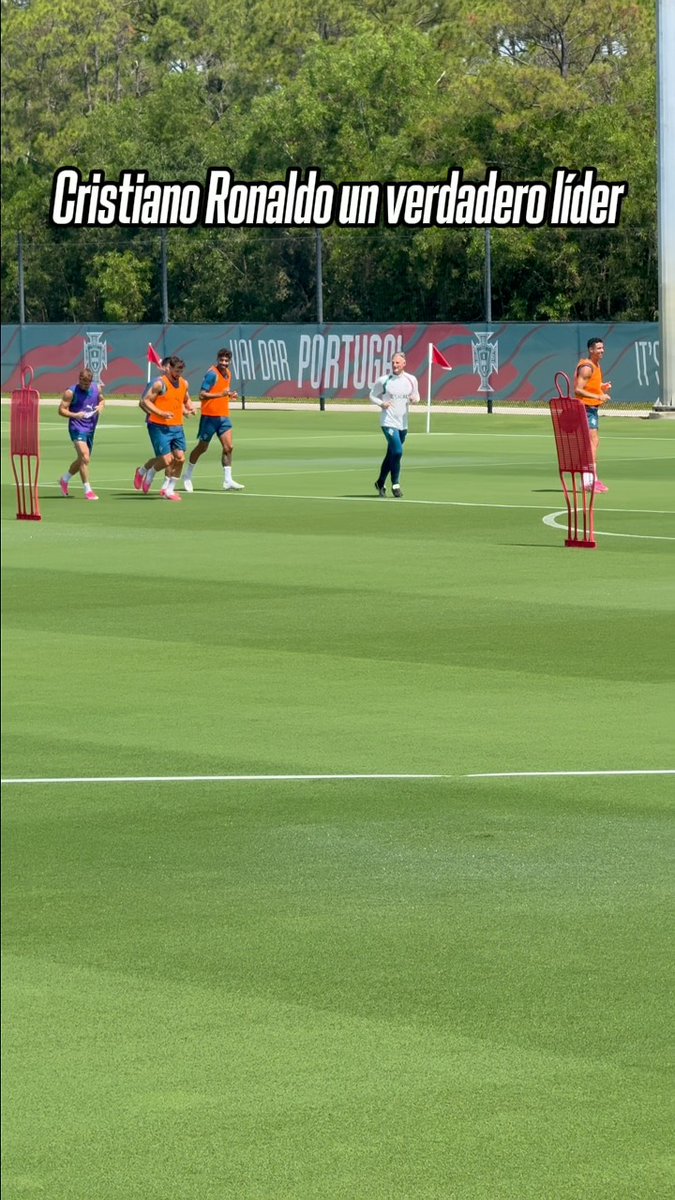 🔥 Cristiano Ronaldo siempre poniendo el ejemplo...