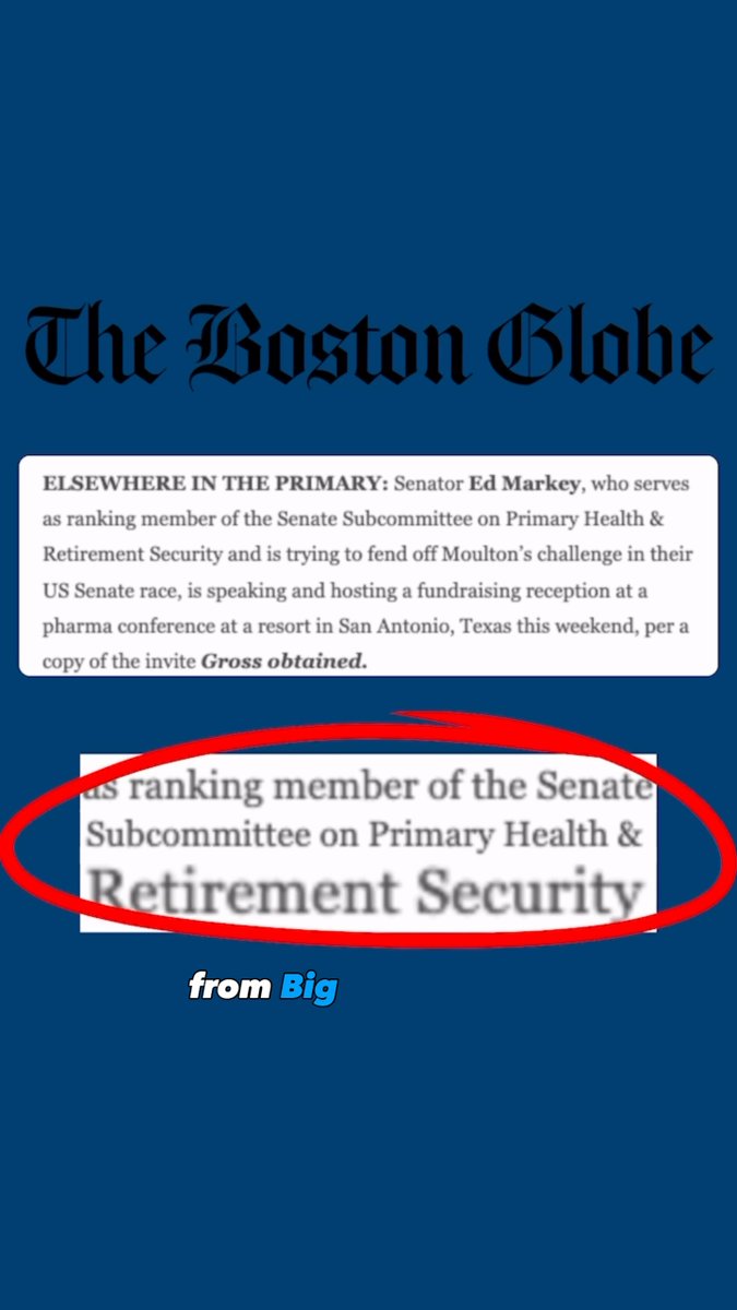 If you want to ask Senator Markey a question today, it’ll cost you $500+ at a Pfizer-sponsored pharmaceutical conference in Texas. If you want to ask me a question, I’m at True North Ale Company in Ipswich or find me celebrating Juneteenth in Boston later today.