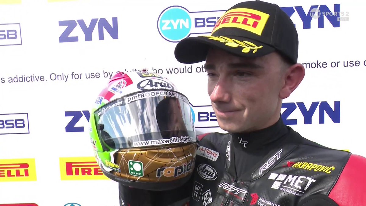 One year on from the crash that ended his championship hopes, Glenn Irwin is back on the podium ❤️‍🩹💪 #BSB | #KnockhillBSB | Live on TNT Sports and HBO Max