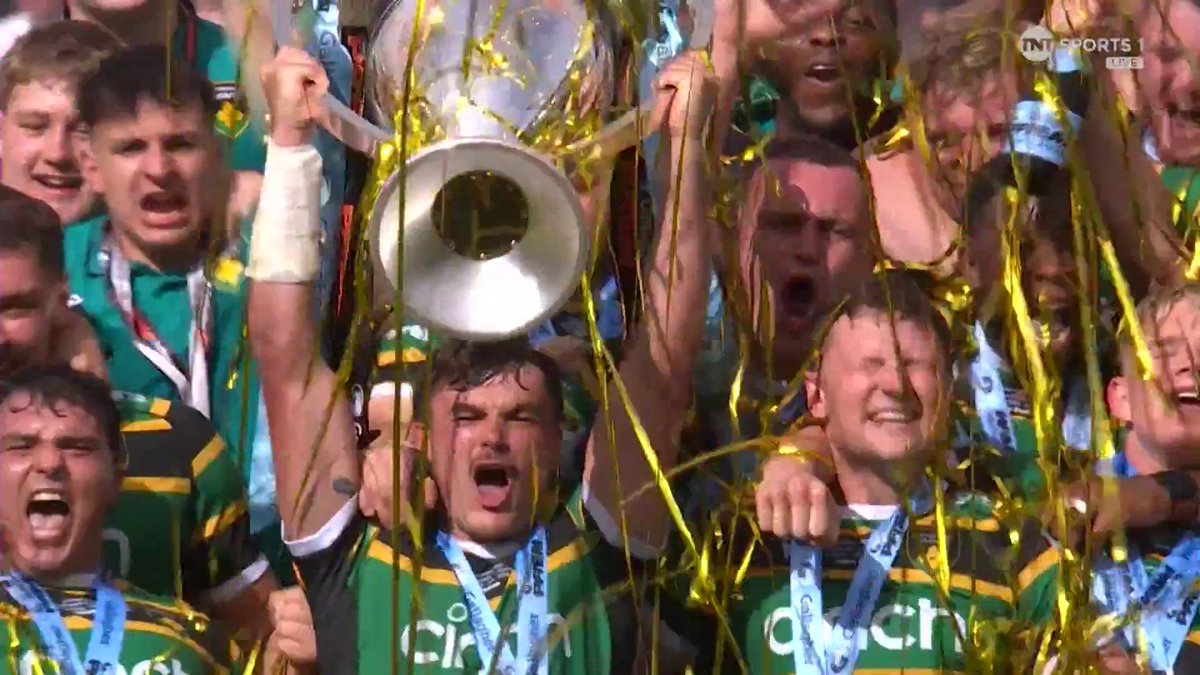 THE CHAMPIONS Northampton Saints 😇 🥳 🏆 📺 Stream TNT Sports with HBO Max