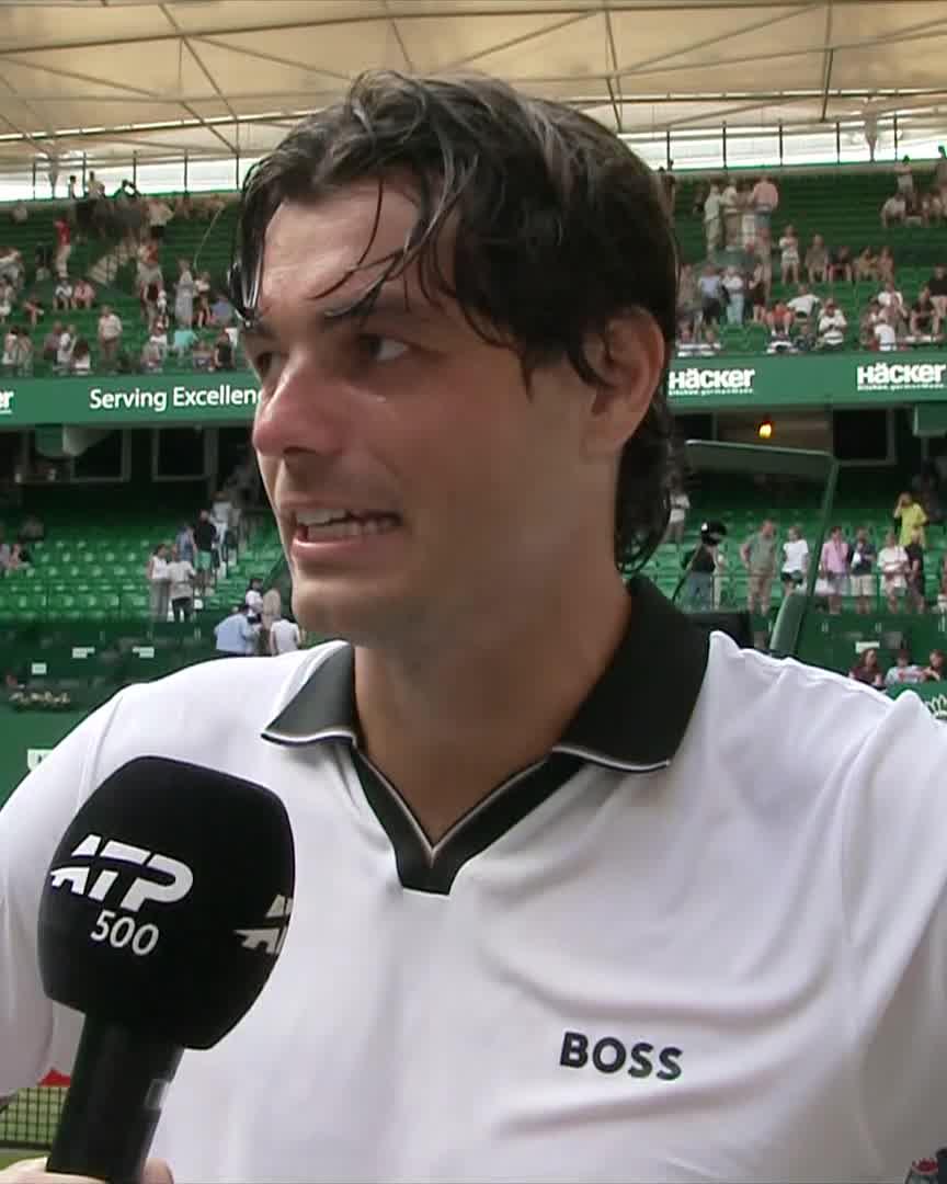 “If I’m playing well on grass, I think the strength of field doesn’t matter as much.” 🥶 Taylor Fritz is enjoying his tennis 🙌 Taylor Fritz #TWO26