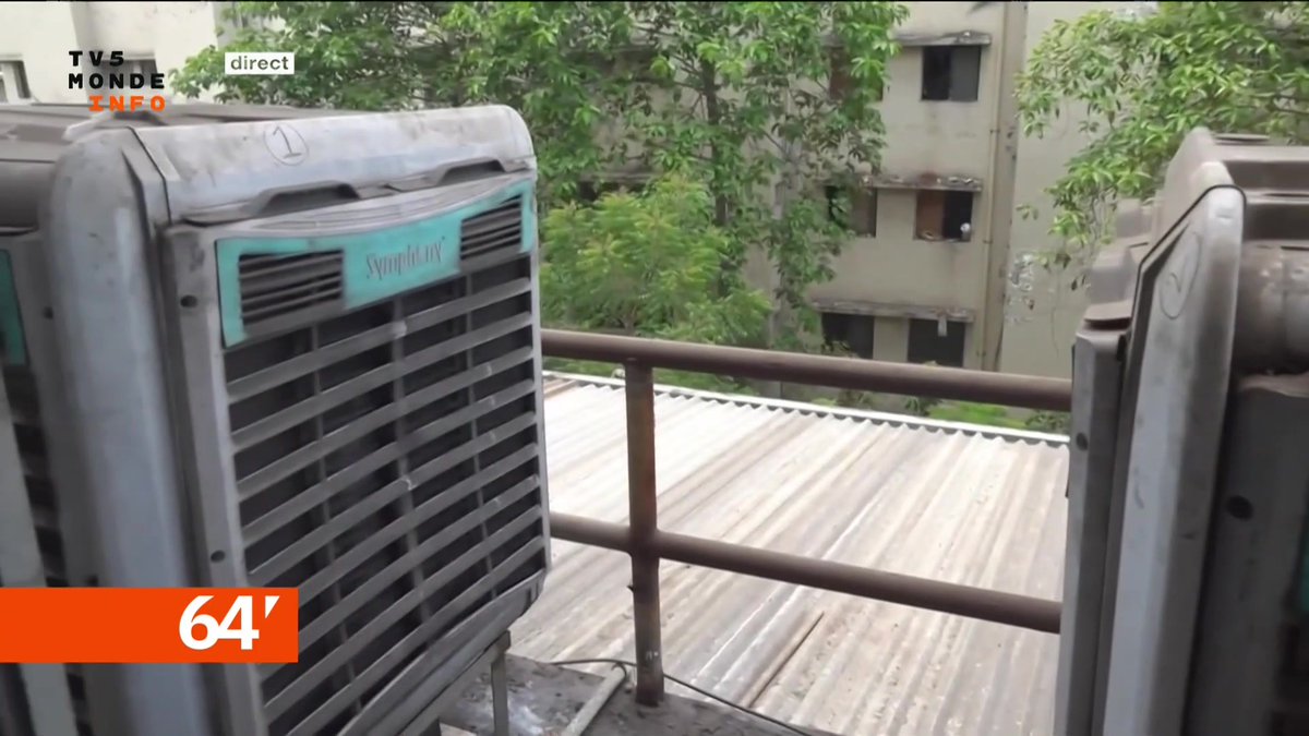 En Inde, les températures dépassent les 45 degrés depuis le mois de mai. La situation est invivable pour les employés des usines de textiles.