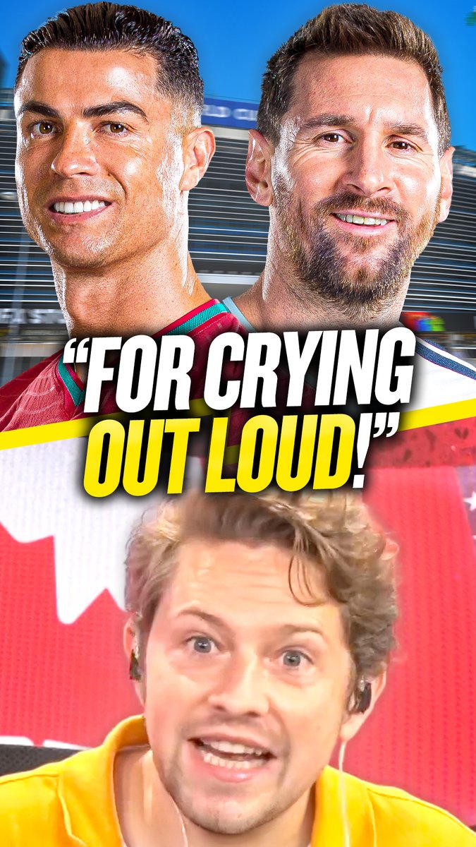 😡 "You're a pillock!" 🧠 "I have a higher IQ!" Rory Jennings is NOT having the Ronaldo vs Messi debate!
