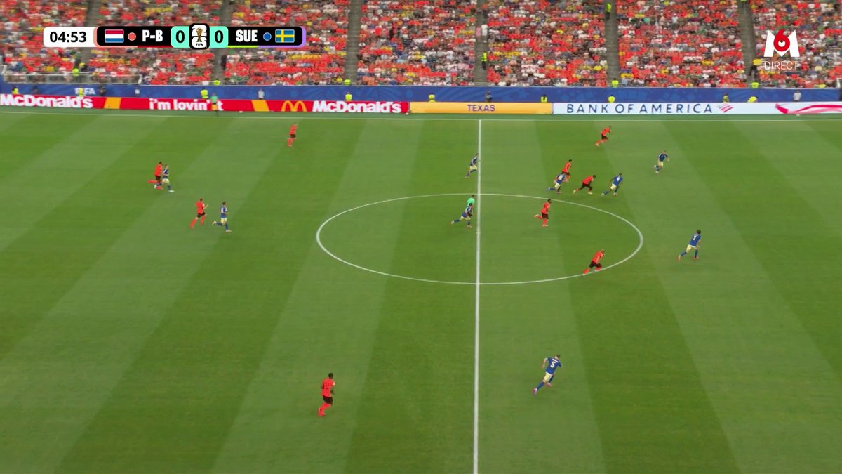🚨 SUPERBE ACTION COLLECTIVE DES PAYS-BAS 🇳🇱 POUR OUVRIR LE SCORE !!! 🔥 Ça fait déjà 1-0 pour les hommes de Ronald Koeman. 🎥 M6 - Coupe du Monde de la FIFA 2026™