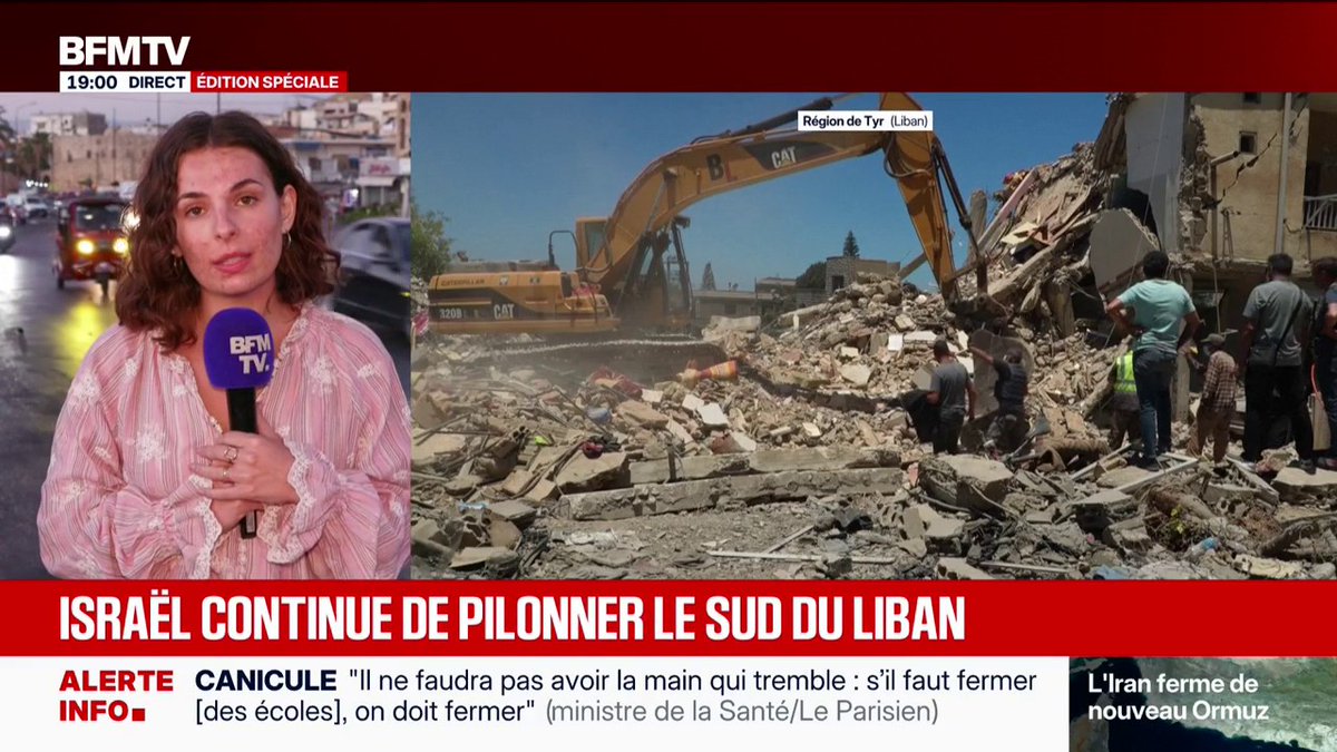 Malgré le cessez-le-feu, Israël continue de pilonner le sud du Liban