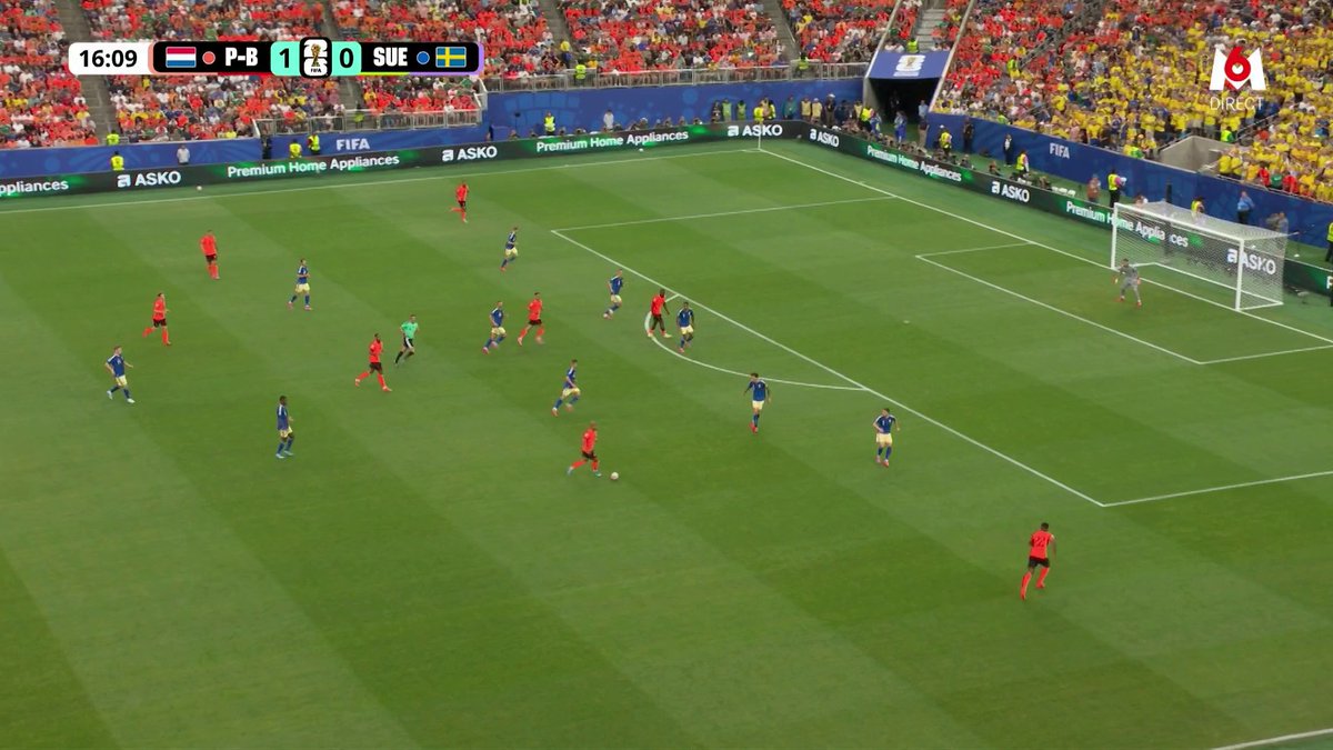 🚨 PREMIÈRE TITULARISATION EN COUPE DU MONDE ET DOUBLÉÉÉÉ POUR BROBBEY !!!! LES PAYS-BAS FONT DÉJÀ LE BREAK AU QUART D'HEURE DE JEU ! 🎥 M6 - Coupe du Monde de la FIFA 2026™