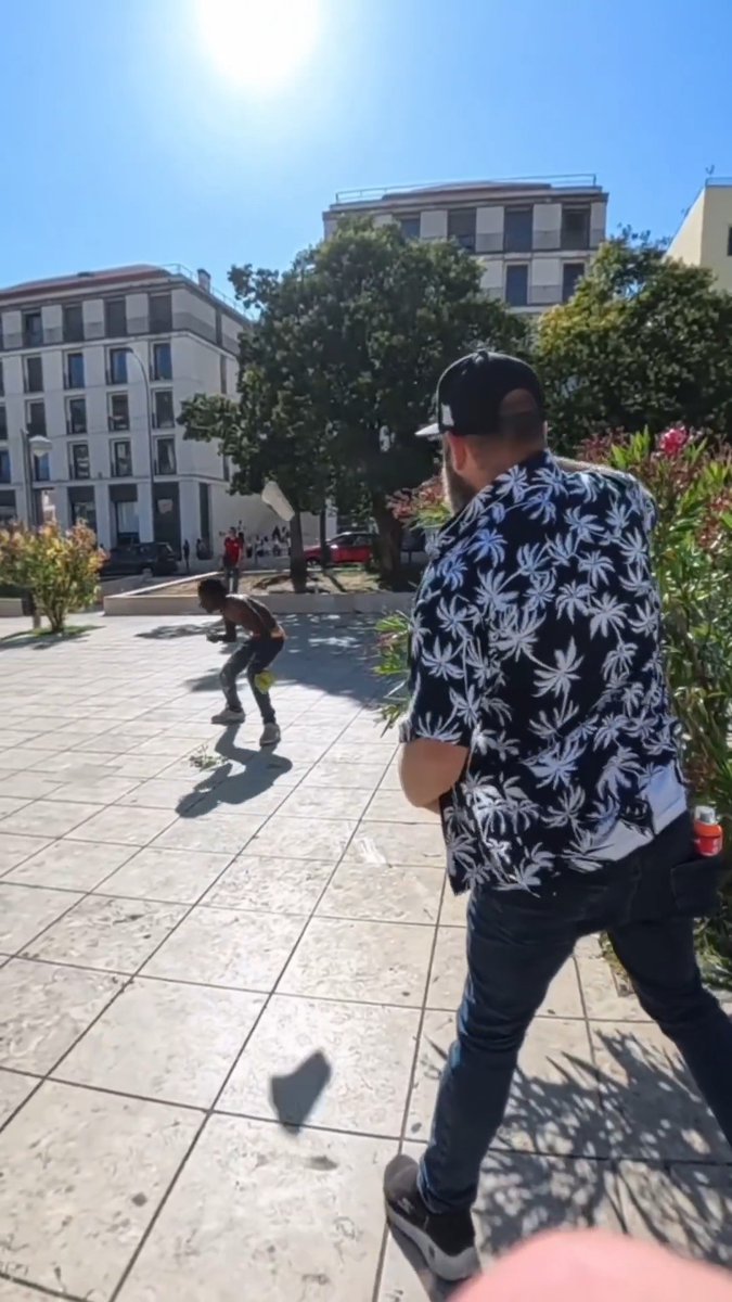 A British YouTube channel that was attacked by African migrants in Lisbon, Portugal threw rocks back at them following the ambush.