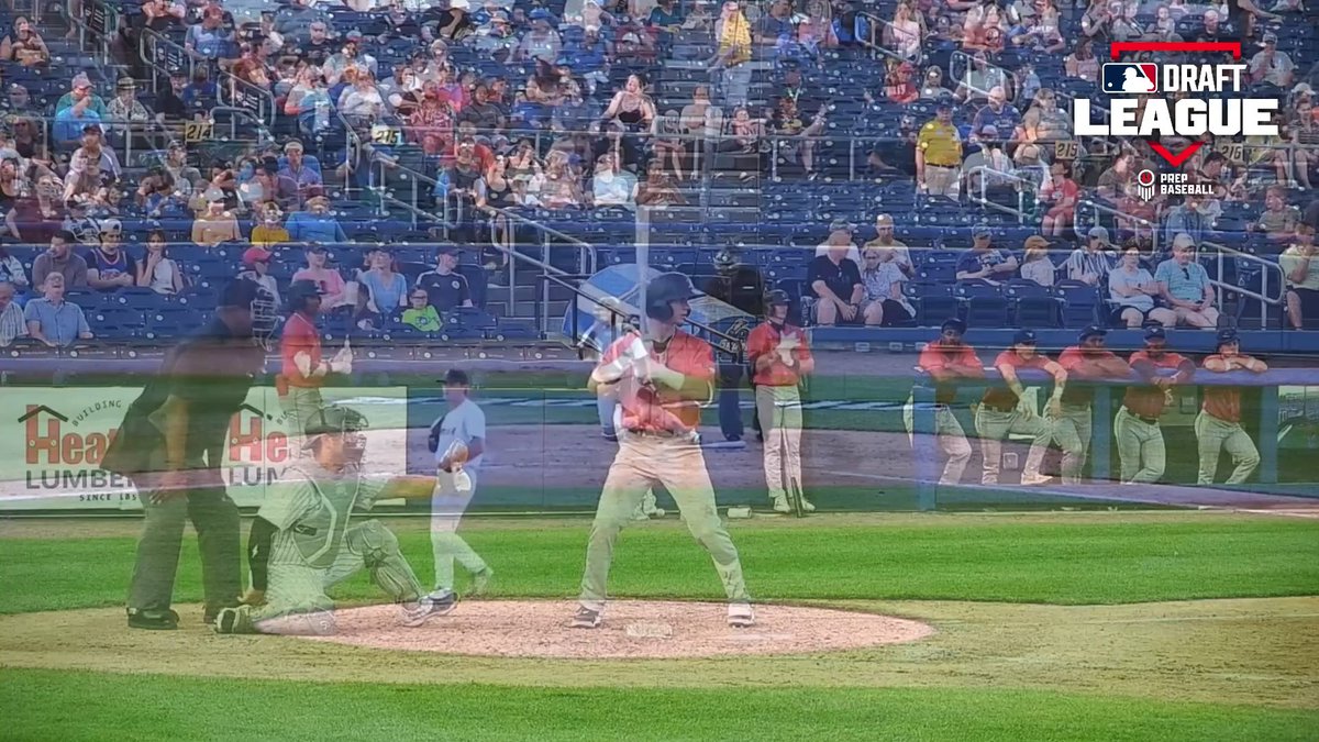 HS product Dominic Pellegrin (State College Spikes) has dominated #MLBDraftLeague early on with a league-leading OBP of .592.👀 🦌 Tulane Baseball recruit. 10 G, .412/.592/.559, 3B, 3 2B, 12 R, 9 RBI, 11 SB Max EV - 98.1mph Line Drive% - 43.5% Middle% - 43.5% Chase% - 18.6% 🆚 Fastball - 5.3% Whiff% 🆚 Fastball - 7.7% Z-Whiff% MLB Draft League | Dominic Pellegrin