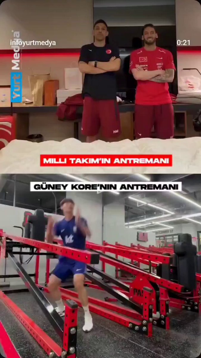 “Turnuvanın özeti” notuyla paylaşılan görüntüler.