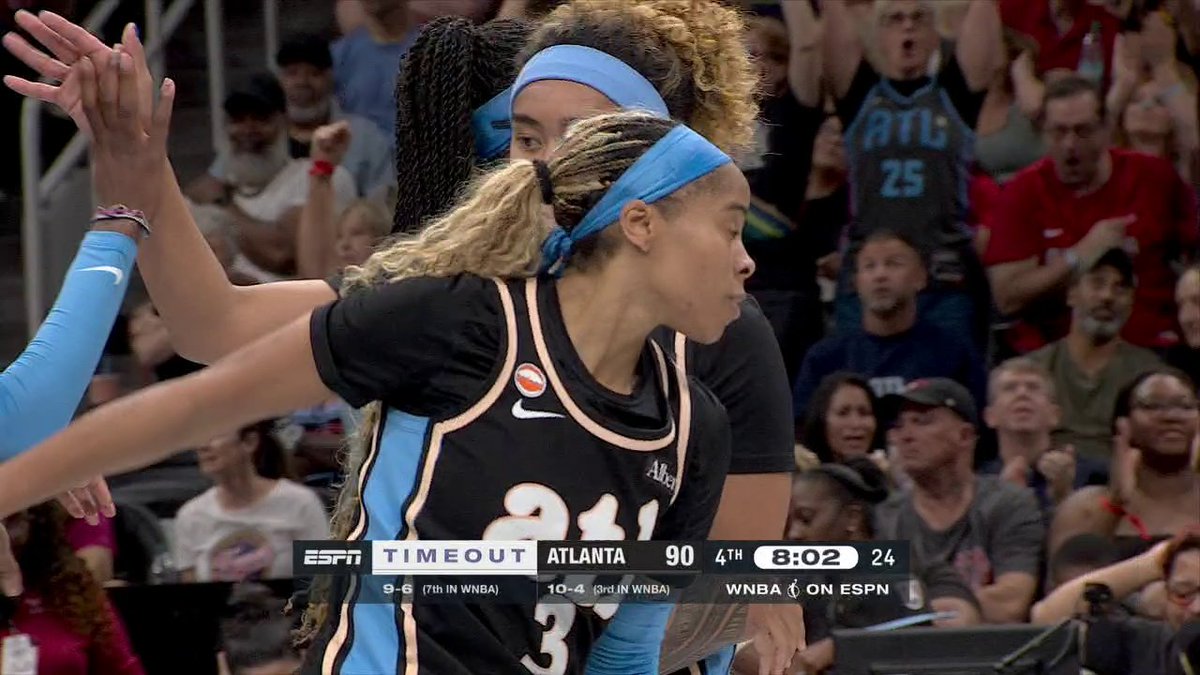 Dream lead the Fever by 16 points in the fourth quarter 👀 Catch the finish on ABC and the ESPN App 🏀