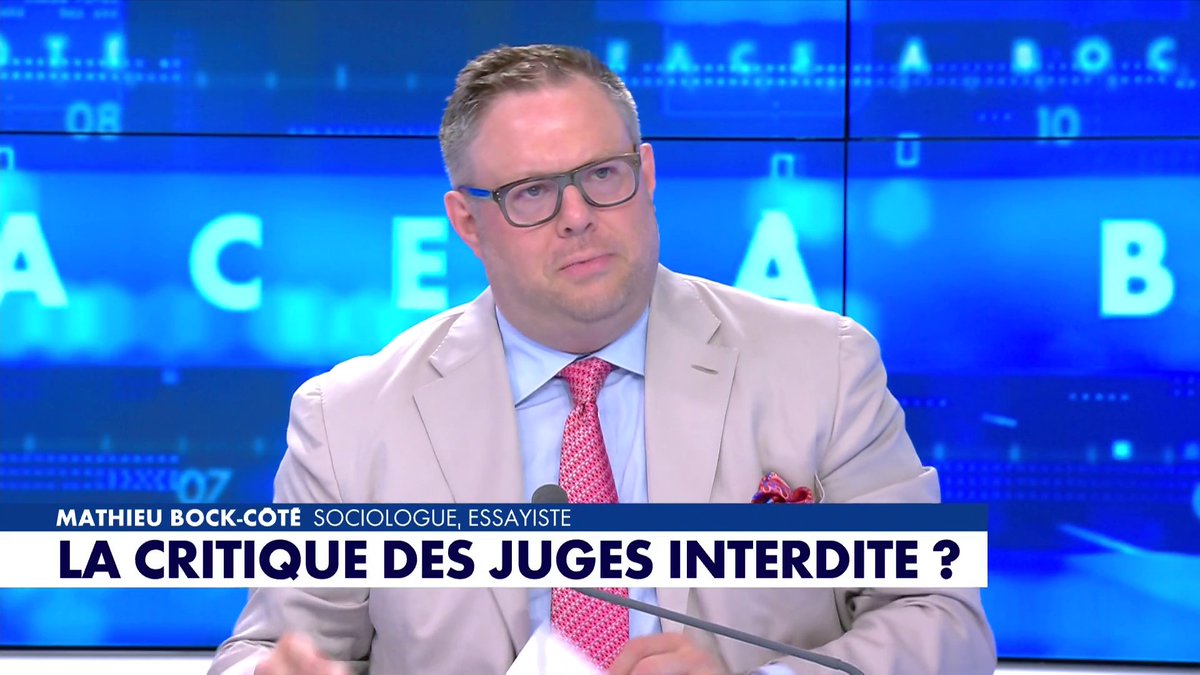 «La critique des juges interdite ?» : l'édito de Mathieu Bock-Côté dans #FaceaBockCote