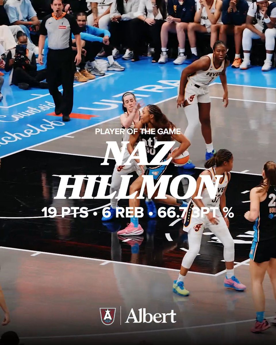 She was feeling it from the opening seconds! With a season-high 19 points, Naz Hillmon is YOUR Albert Player of the Game! Vote Her In ⭐️: