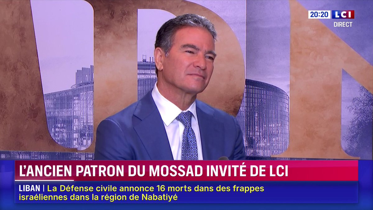 ▶️ Iran : "Cet accord n’est pas bon", estime Yossi Cohen, ancien directeur du Mossad (2016-2021) 🗣️ "Je connais très bien les Iraniens, il ne faut pas leur faire confiance du tout."