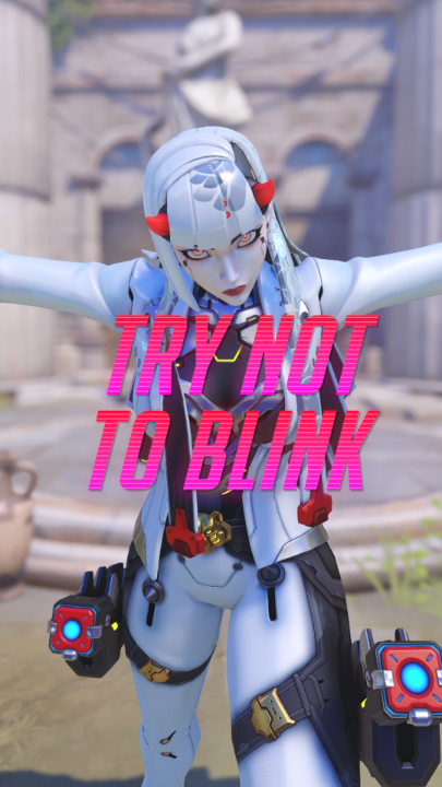 You blink. You lose. 👁️👁️