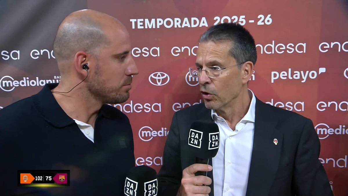 🎙️ "Hoy hemos estado con un punto más de intensidad en nuestra defensa y muy acertados. Eso te da mucha energía a ti y se la quita al rival" PEDRO MARTÍNEZ, sobre las claves del triunfo que coloca el 1-1 en la FINAL. 📺 DAZN España | #PlayoffLigaEndesa Valencia Basket Club
