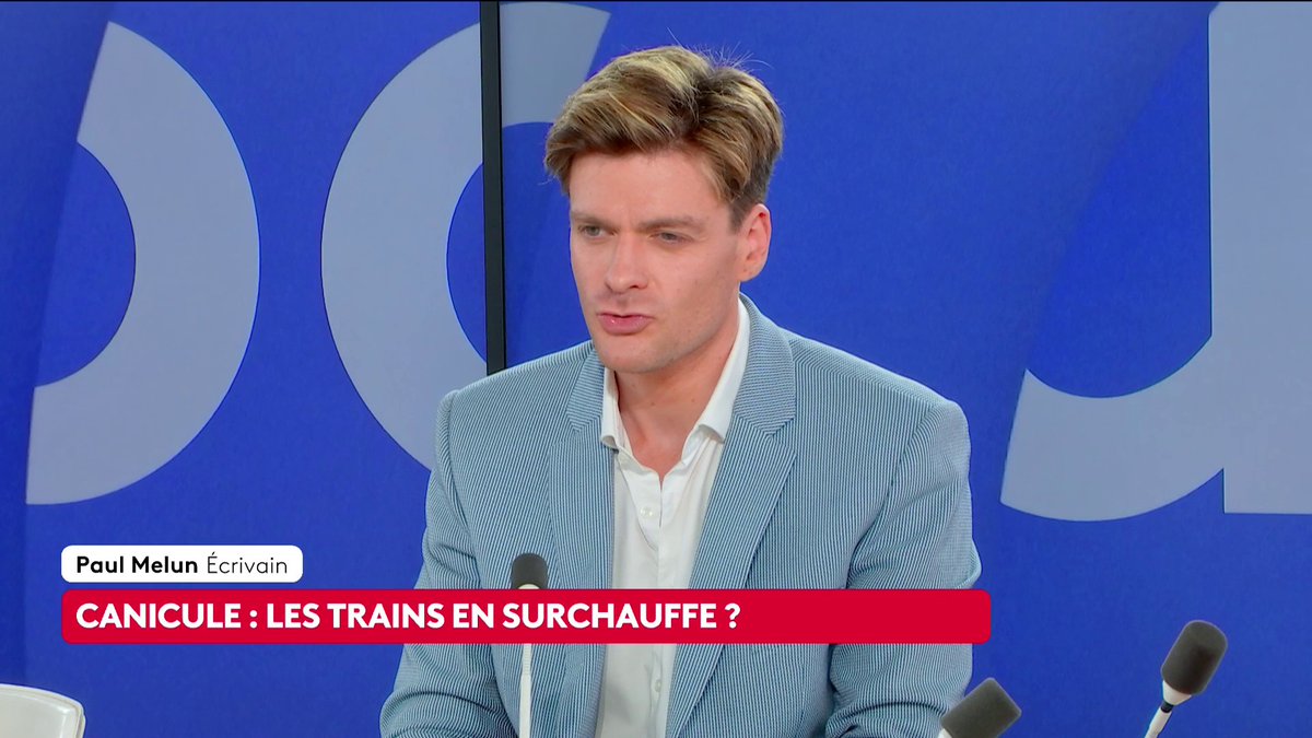 🔴 Train évacué près de la gare de Toulouse : "Le dérèglement climatique est aujourd'hui un fait avéré et réavéré, difficilement contestable, et il suppose des mesures d'adaptation assez durables pour éviter ce genre de situation", estime Paul Melun. #LePourEtLeContre #canal16